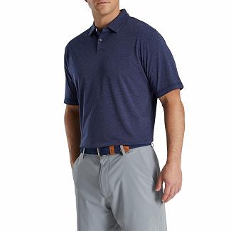 Men's Footjoy Golf Shirts Navy NZ-431696